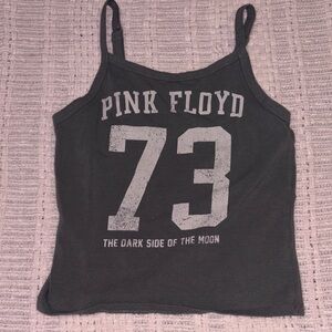 Pink Floyd Charcoal Camisole with '73' Graphic